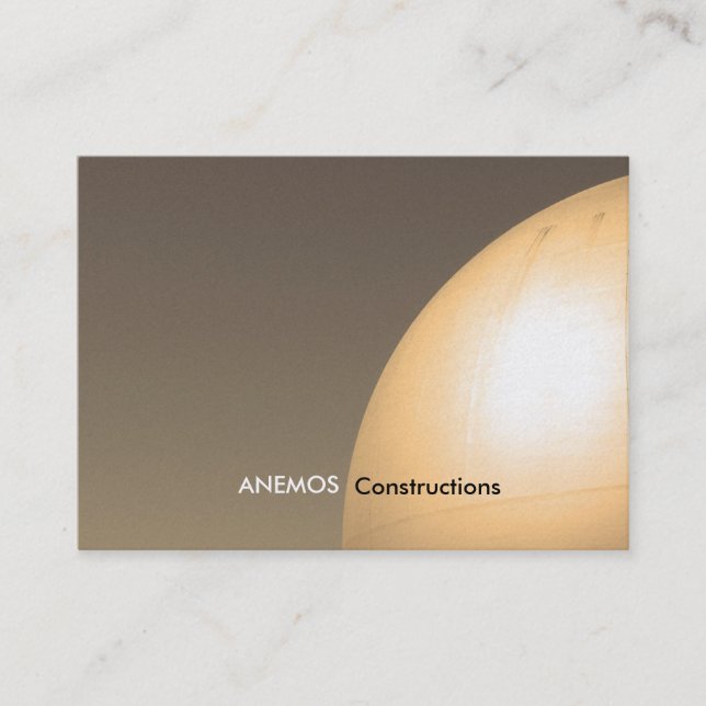 Cartão De Visita estrutura (Frente)