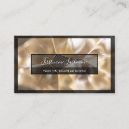 Cartão De Visita Estruturas em liga metálica prateada abstrato de m