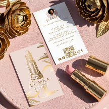 Estúdio de Maquiagem de Luxo Rosa Dourado Beleza A
