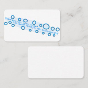 Cartão De Visita Etapas Do Esteem