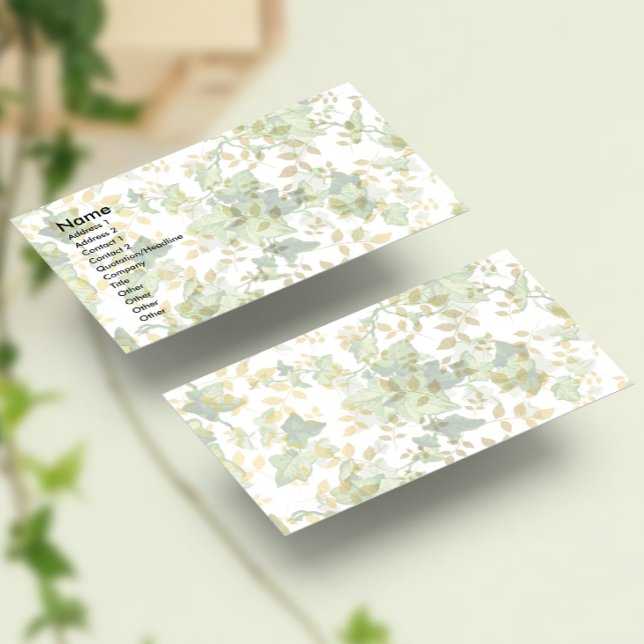 Cartão De Visita Eterno Ivy (Criador carregado)