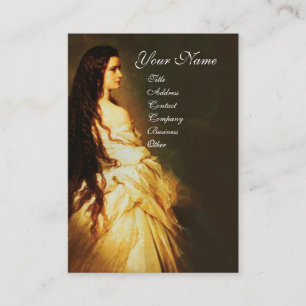 Cartão De Visita ETHERNAL BEAUTY Hair Salon Day Spa, Artista Makeup