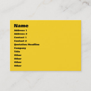 Cartão De Visita Eu sou suave como a manteiga