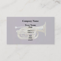 Euphonium de latão de ouro
