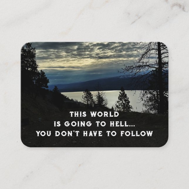 Cartão De Visita Evangelismo Evangelismo Convide Salvação (Frente)