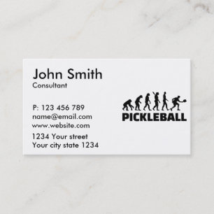 Cartão De Visita Evolução do jogo