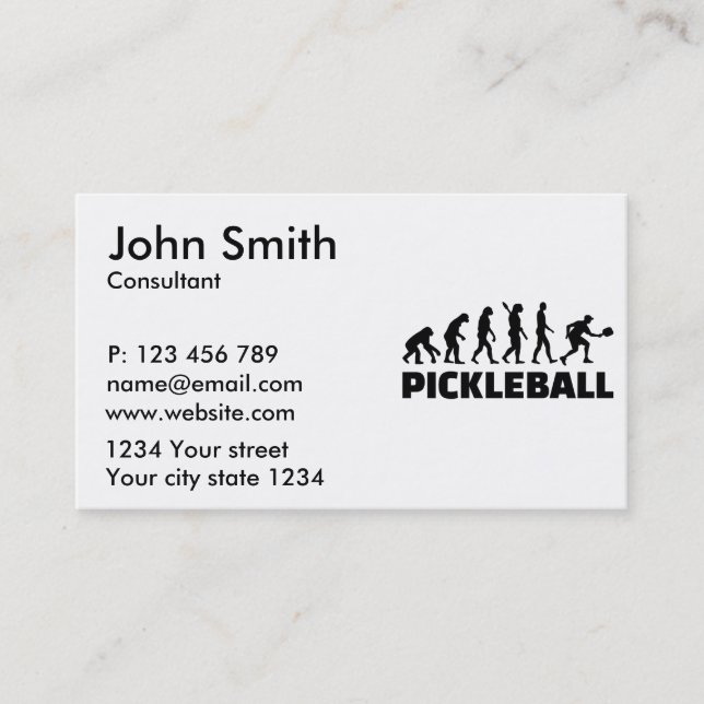 Cartão De Visita Evolução do jogo (Frente)