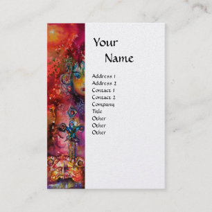 Cartão De Visita EXCALIBUR MONOGRAM - metálico de platina