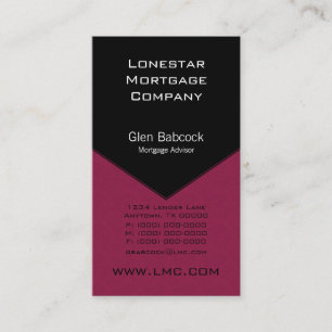 Cartão de visita executivo da borda, azálea