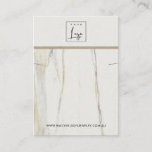 EXIBIÇÃO DA BRACELET NECKLACE DO CALACATTA MARBLE 