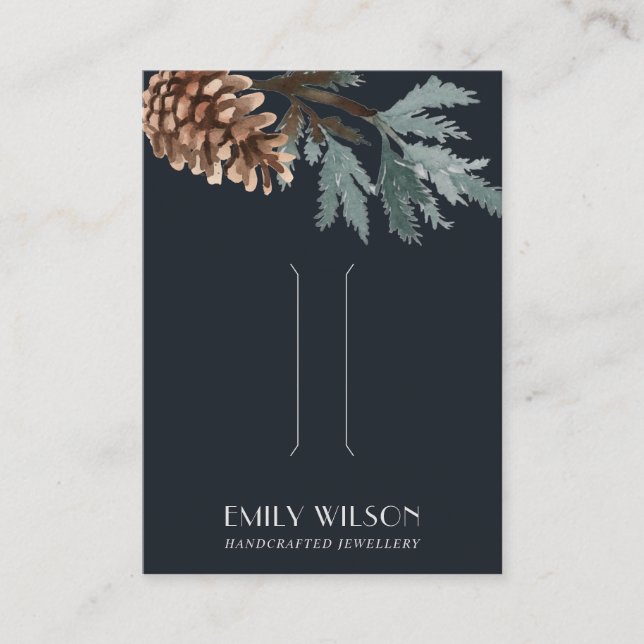 CARTÃO DE VISITA EXIBIÇÃO DA CADEIA DO CABELO DA RAMPA VERDE MARINH (Frente)