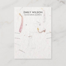 EXIBIÇÃO DE ANDAMENTO DE NECKLACE DE PAPEL PETAL