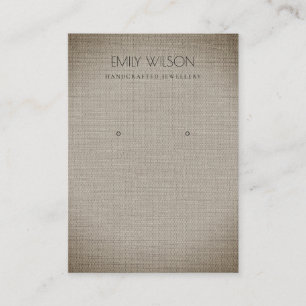 CARTÃO DE VISITA EXIBIÇÃO DE ANTERIOR DE TEXTURA DA CANA DO TECID