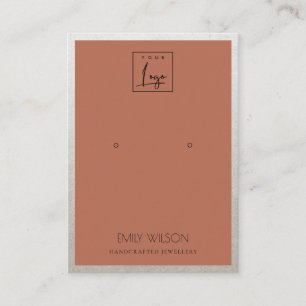 CARTÃO DE VISITA EXIBIÇÃO DE ANULAÇÃO DE LOGOTIPO DE BORDA DE P