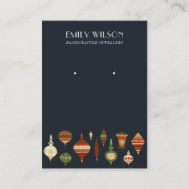 CARTÃO DE VISITA EXIBIÇÃO DE INÍCIO DE ESTUDO DO ENFEITES DE NATAL 