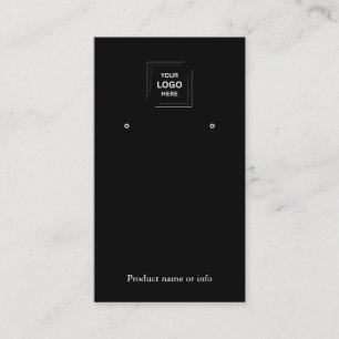 Cartão De Visita Exibição de Joias do Logotipo Empresarial Personal