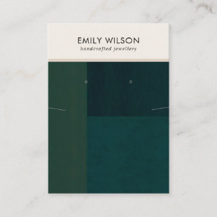 CARTÃO DE VISITA EXIBIÇÃO DE OUTROS ANTERIORES DO NECKLACE DO BLOCO