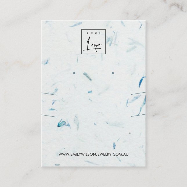 CARTÃO DE VISITA EXIBIÇÃO DE OUTROS PAPÉIS LONGOS DO NECKLACE MANIP (Frente)