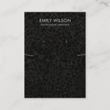 EXIBIÇÃO DE OUVIDO DO NECKLACE DE TEXTURA MOSAIC P