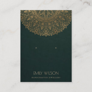 CARTÃO DE VISITA EXIBIÇÃO DE OUVIR DO ORNAMENTADO CLÁSSICO DE MA