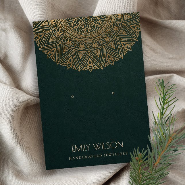 CARTÃO DE VISITA EXIBIÇÃO DE OUVIR DO ORNAMENTADO CLÁSSICO DE MANDA (Criador carregado)