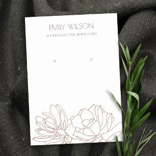 CARTÃO DE VISITA EXIBIÇÃO SUCCULENTA DE BRANQUEAMENTO DE PINCO AZ