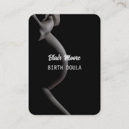 Cartão De Visita Experimentou Doula Midwie