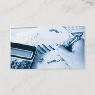 cartão de visita explicar e de finança