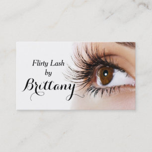 Cartão De Visita Extensões de Traços Oculares Maquietam Cosmetól