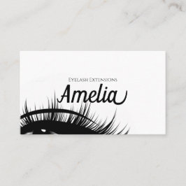 Cartão De Visita Extensões Profissionais de Cílios & Microblading