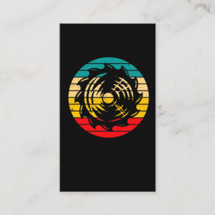 Cartão De Visita Fabricante de Madeira Vintage Vi Blade