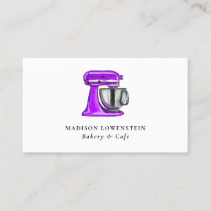 Cartão De Visita Fabricante de produtos de pastelaria