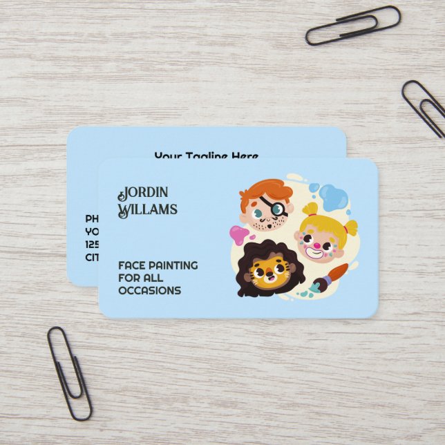 Cartão De Visita Facebook (Frente/Verso In Situ)