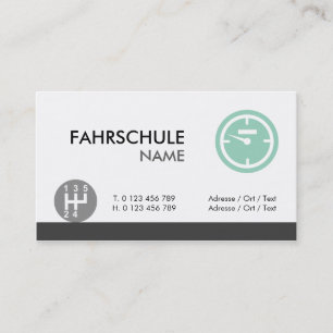 Cartão De Visita fahrschule