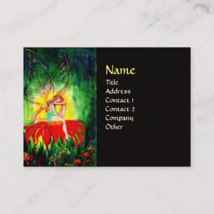 CARTÃO DE VISITA FAIRY DREAMING NA FLORES