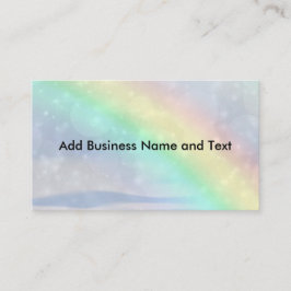 Cartão De Visita Faísca do arco-íris
