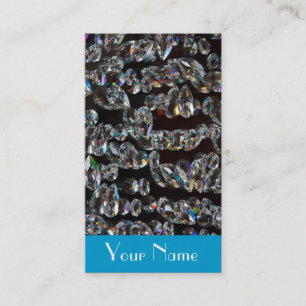 Cartão De Visita Faísca do diamante da jóia do joalheiro
