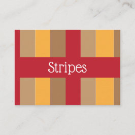 Cartão De Visita Faixa Vertical Colorida