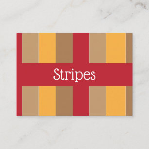 Cartão De Visita Faixa Vertical Colorida