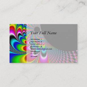 Cartão De Visita Fanyc - Mandelbrot Fractal Art