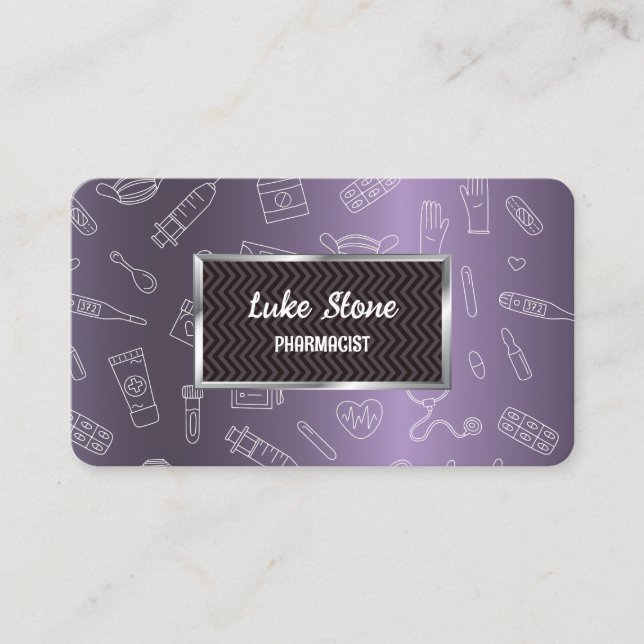 Cartão De Visita Farmacêutico (Frente)