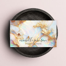 Faux Holographic Iridescente Opal Crystal Creative