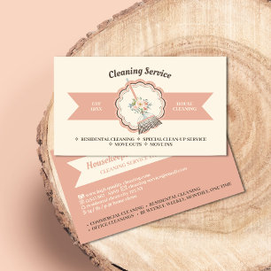 Cartão De Visita faxineira faxineira faxineira