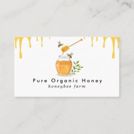 Cartão De Visita Fazenda de mel orgânico moderno