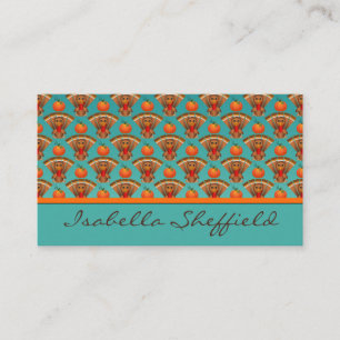 Cartão De Visita Feliz Ação de Graças