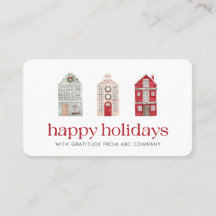 Feliz Natal Corporativo Obrigado Vermelho