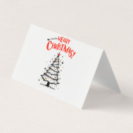 Cartão De Visita feliz natal em você