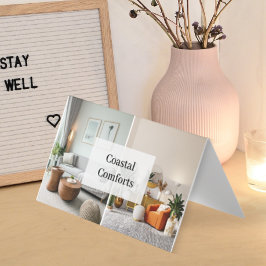 Cartão De Visita Férias Aluguel House Airbnb Código QR