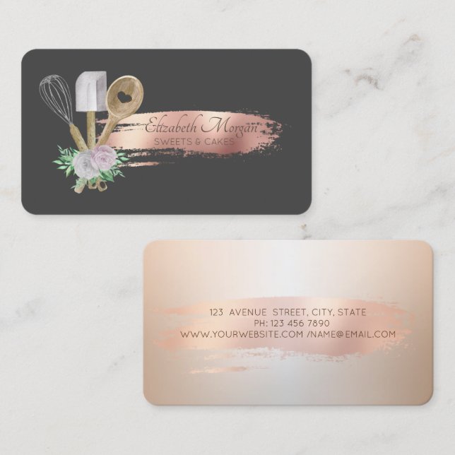 Cartão De Visita Ferramenta de Mão de Pincel Profissional (Frente/Verso)