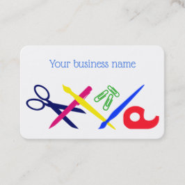 Cartão De Visita Ferramentas de arte, para artesanato, artista, pro